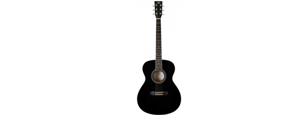 SX SO104GBK - акустическая гитара, цвет черный